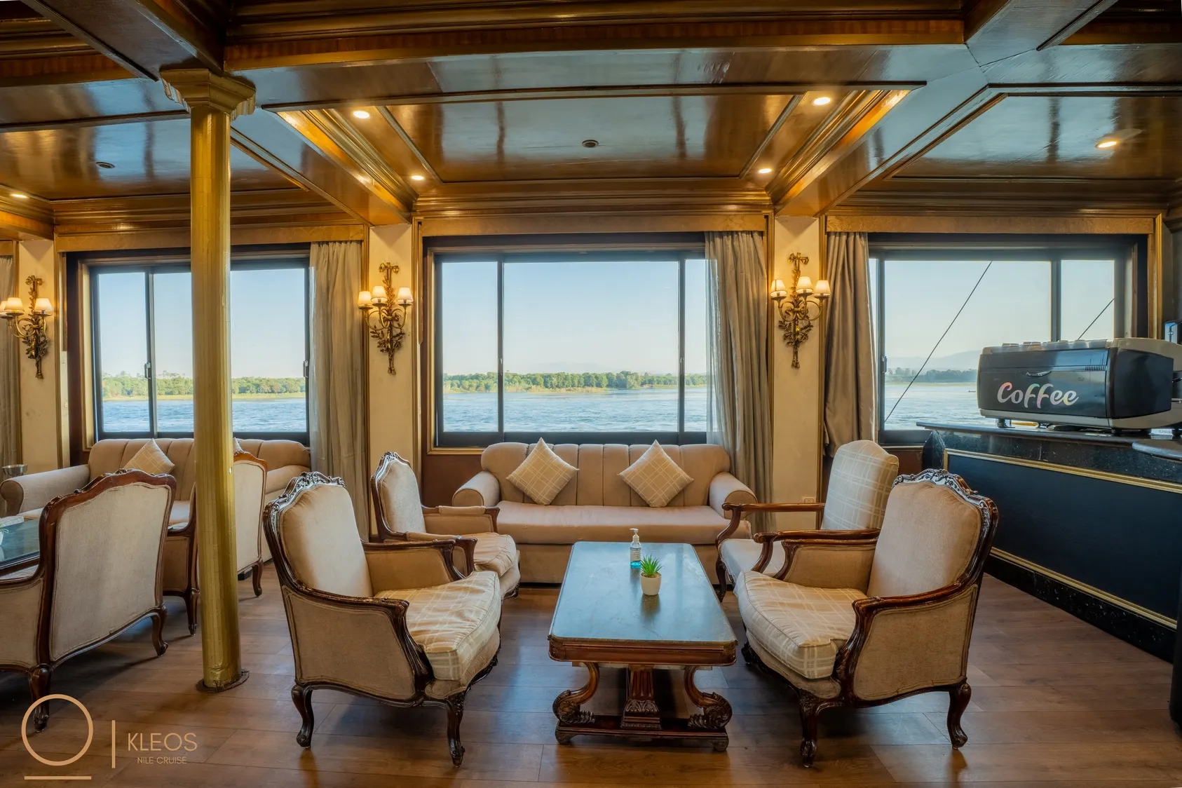 Exterior view of the MS Kleos Nile Cruise Nile cruise ship